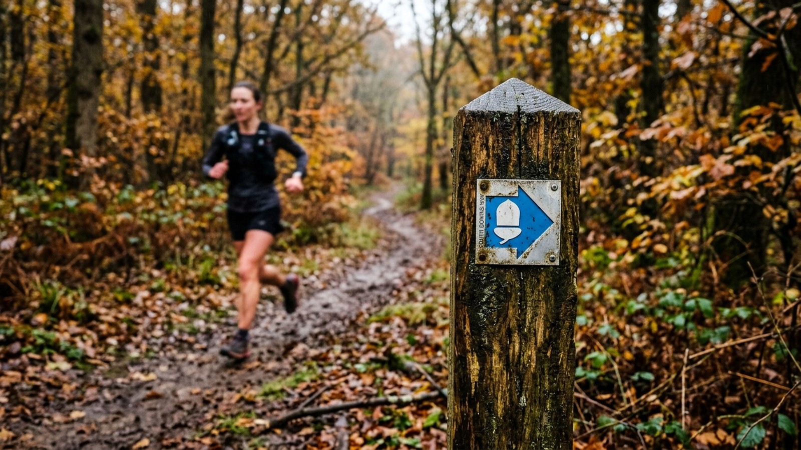 Balisage trail et sentier forestier